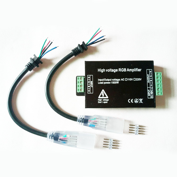 AC110/220V Power Amplifier For High Voltage RGB LED Strip Lights AC110/220V Power Amplifier For High Voltage RGB LED Strip Lights